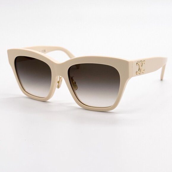NEW CL40253F 25F IVORY WOMEN SUNGLASSES CELINE - Picture 2 of 9
